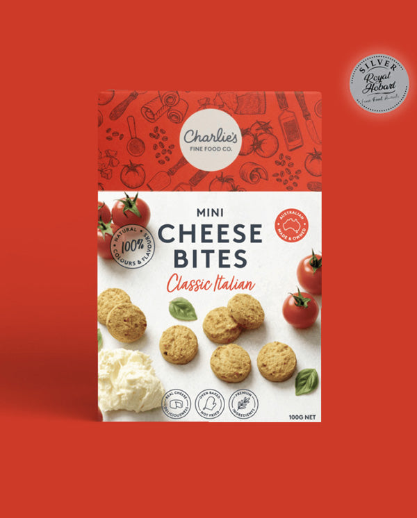 Charlie's Fine Food Co Cheese Bites Classic Italian