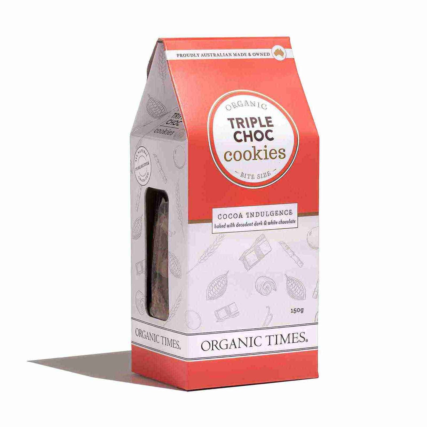 Organic Times Triple Choc Cookies