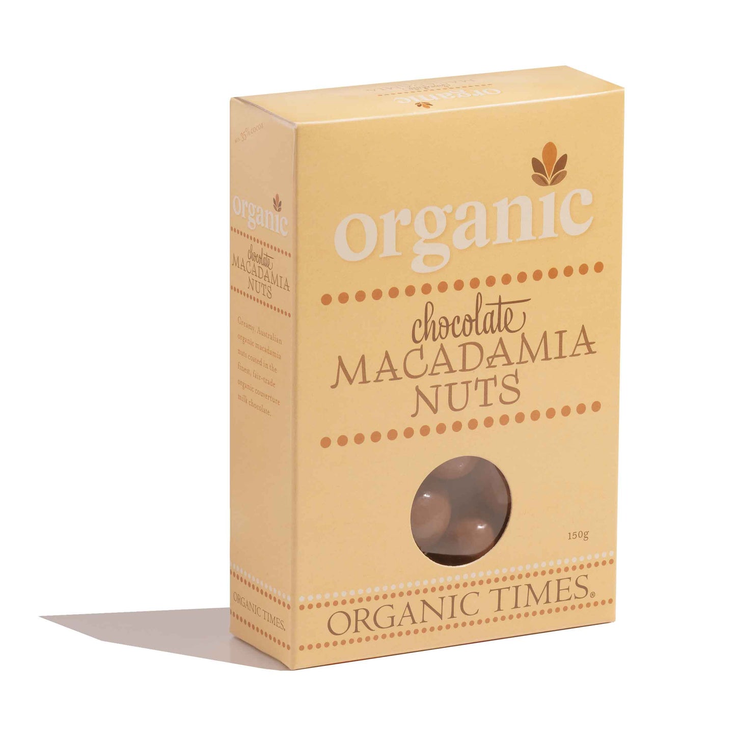 Organic Times Milk Chocolate Macadamias