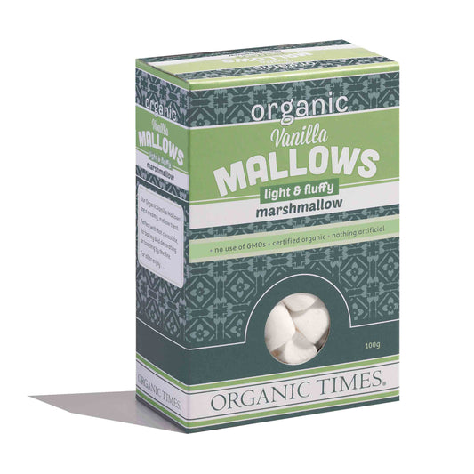 Organic Times Vanilla Mallows Marshmallows